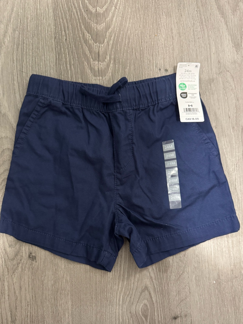 NWT Carter’s navy shorts